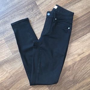 Gap Curvy True Skinny Black Denim
